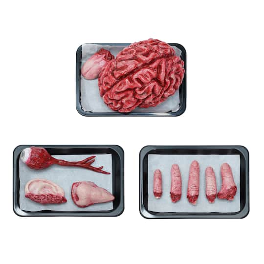 Michaels, Assorted Body Part Tray by Ashland®, 1pc. – Category: Halloween Tabletop Decor